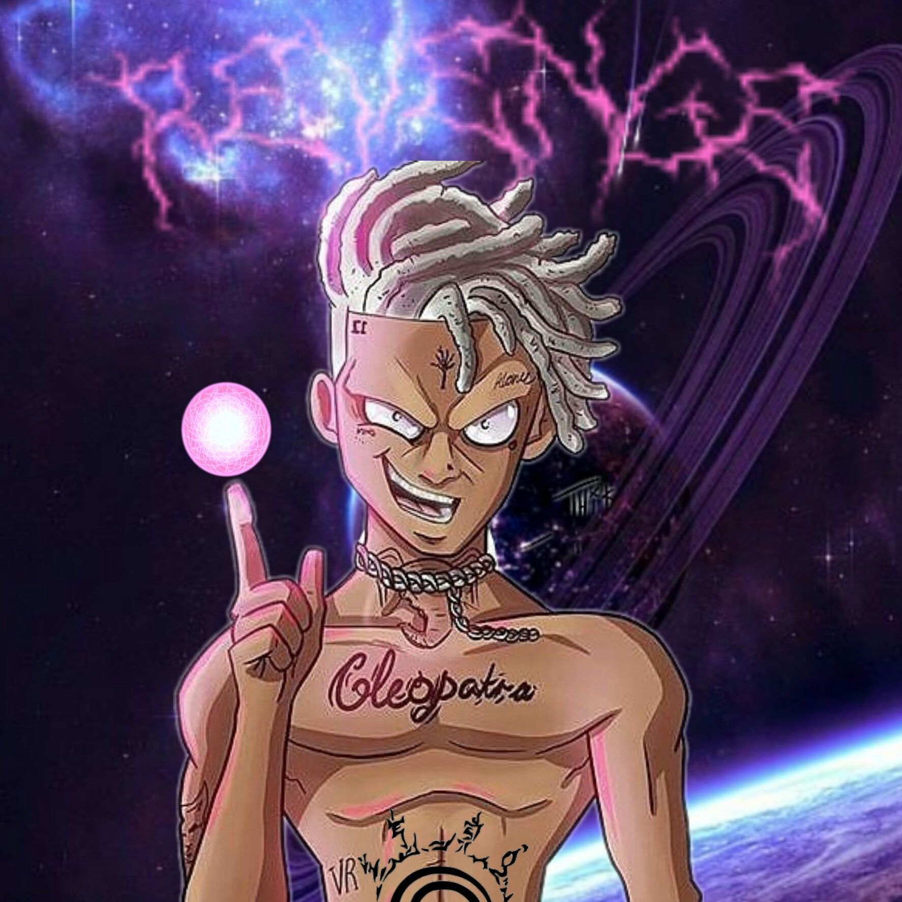Ritratto XXXTentacion RIP rosso, 1280x720 HD, Desktop