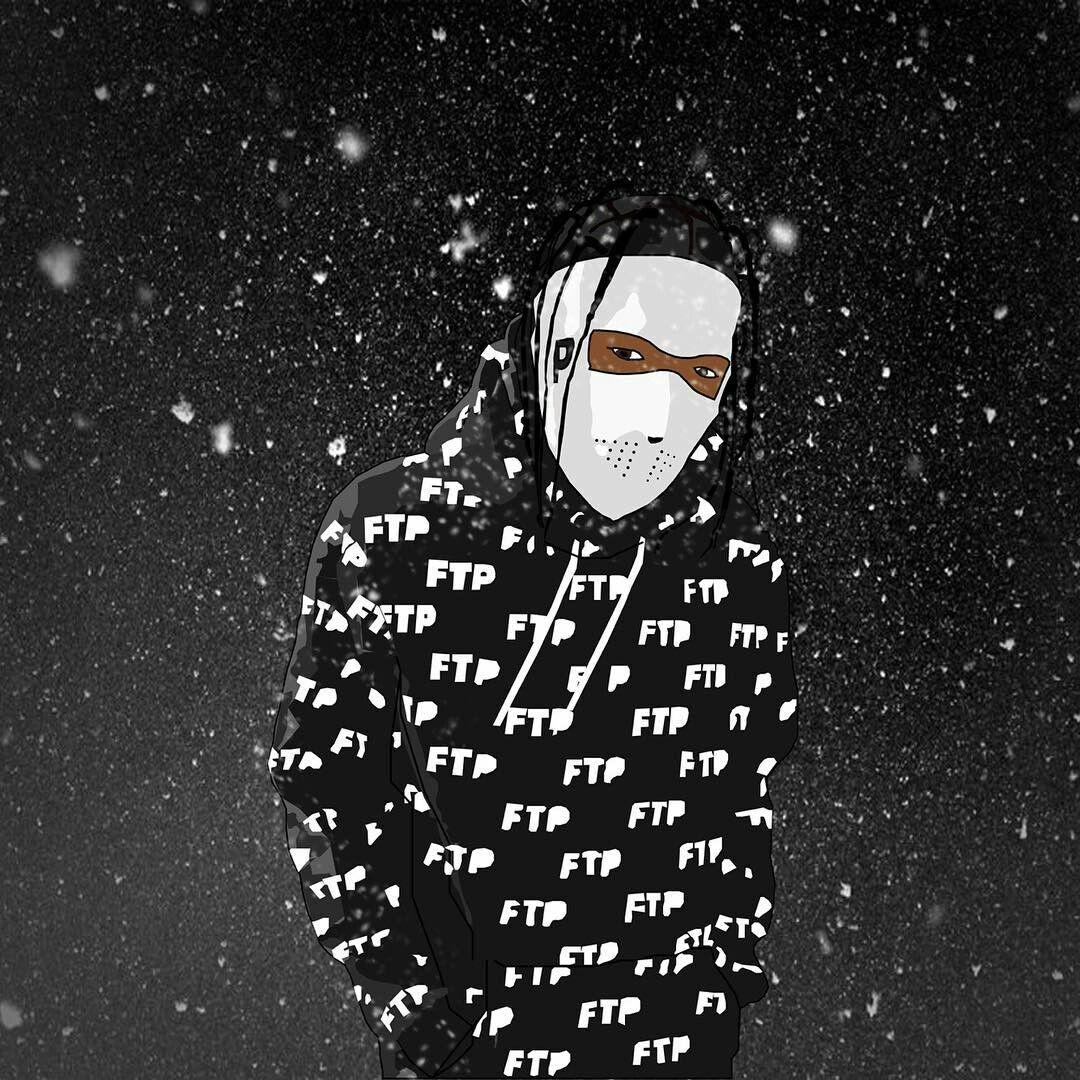 Ritratto XXXTentacion bianco e nero, 1920x1080 Full HD 1080p, Laptop