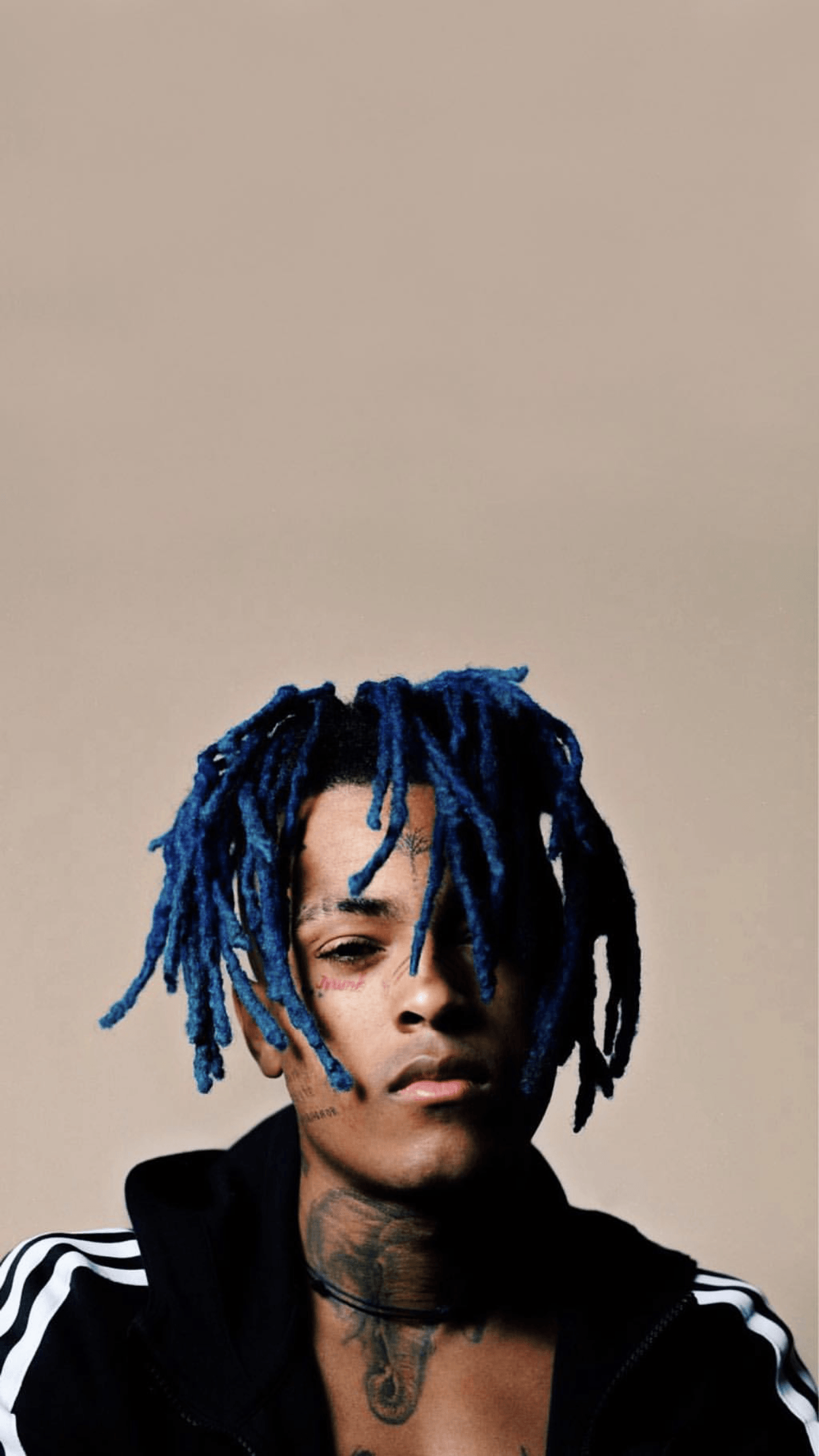 XXXTentacion capelli blu ritratto, 1242x2208 Verticale, Xiaomi
