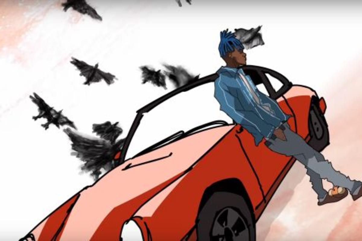 XXXTentacion cartone auto rossa, 1200x800 HD, Desktop