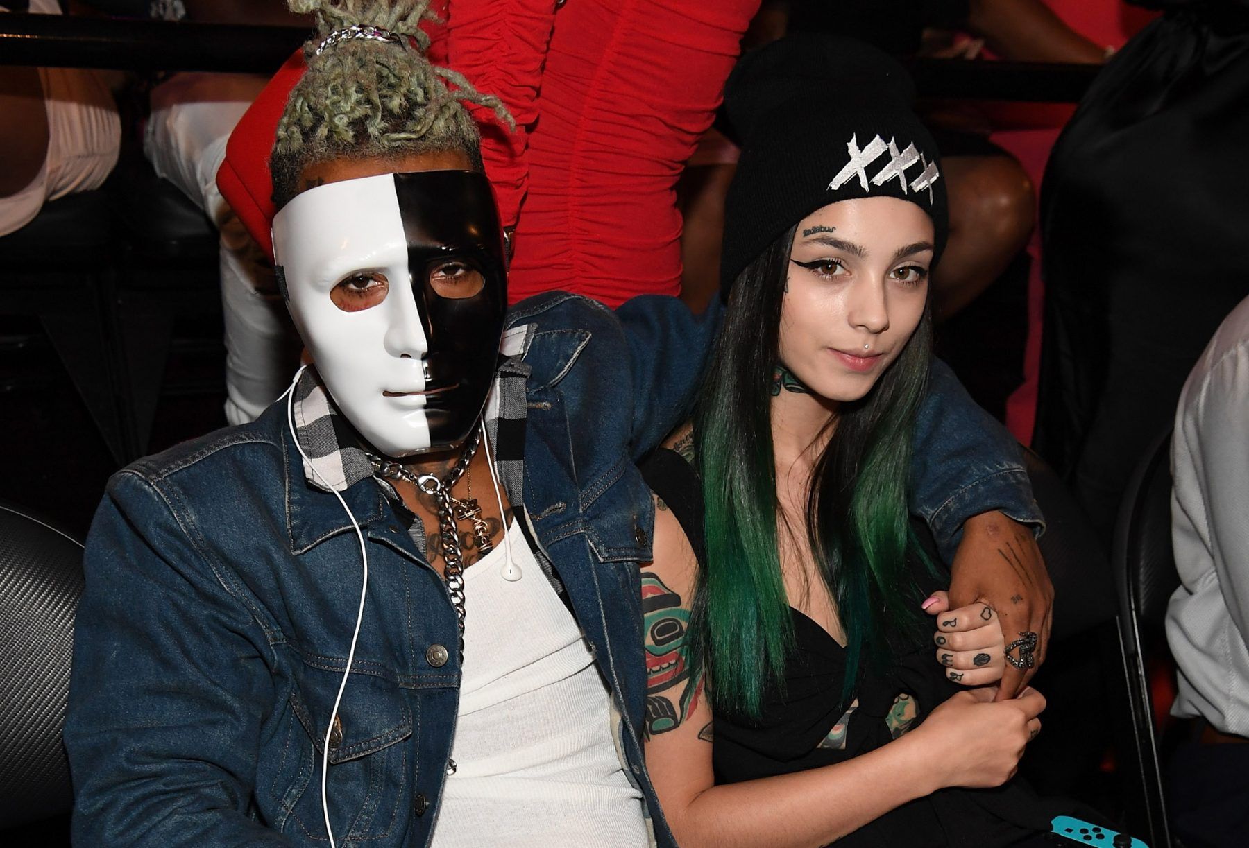 XXXTentacion maschera con ragazza, 1800x1223 HD Ready, Desktop