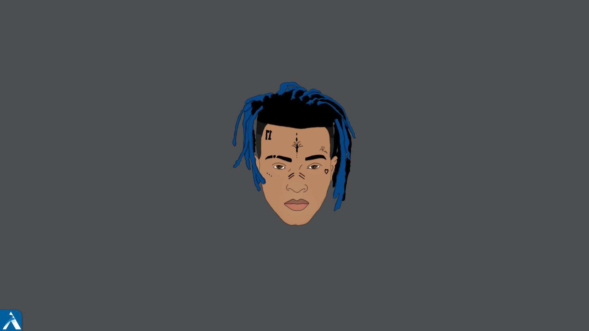 Maglietta con ritratto XXXTentacion, 1600x900 HD, PC