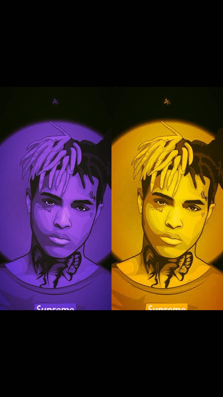 XXXTentacion volto rosso RIP, 3840x2400 Ultra HD, 4K TV