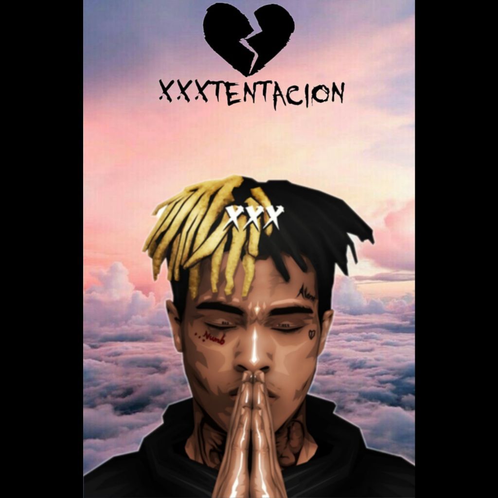 XXXTentacion tributo cielo nuvole, 1024x1024 HD, Desktop