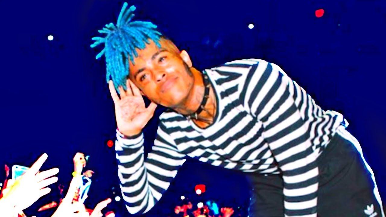 Adesivi Crybaby XXXTentacion sfondo nero, 736x1310 Verticale, Mobile