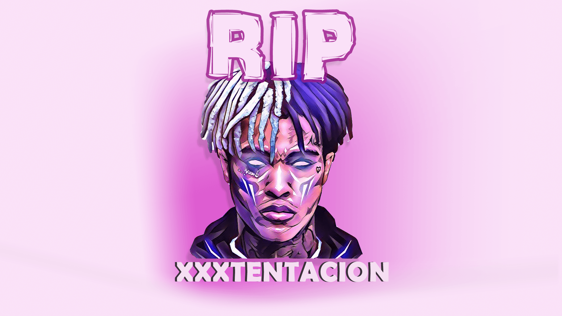 Ritratto XXXTentacion stile Naruto spazio, ninja, 1024x1024 HD, Laptop