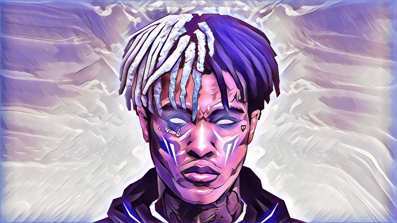 Ritratto XXXTentacion sfondo rosso, 2896x2896 2K+, Desktop
