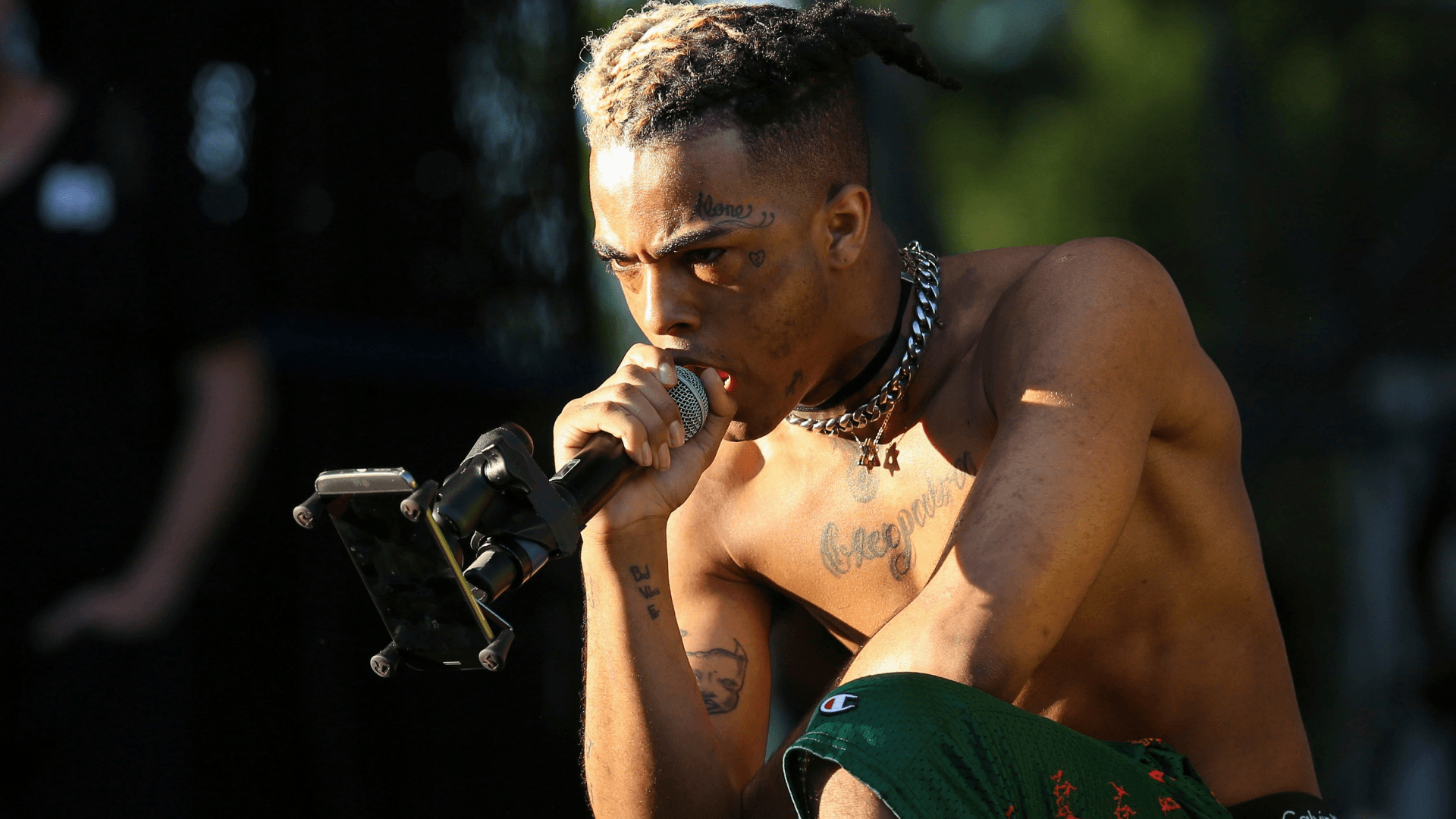 XXXTENTACION ritratto bianco e nero, 1280x720 HD, PC Desktop