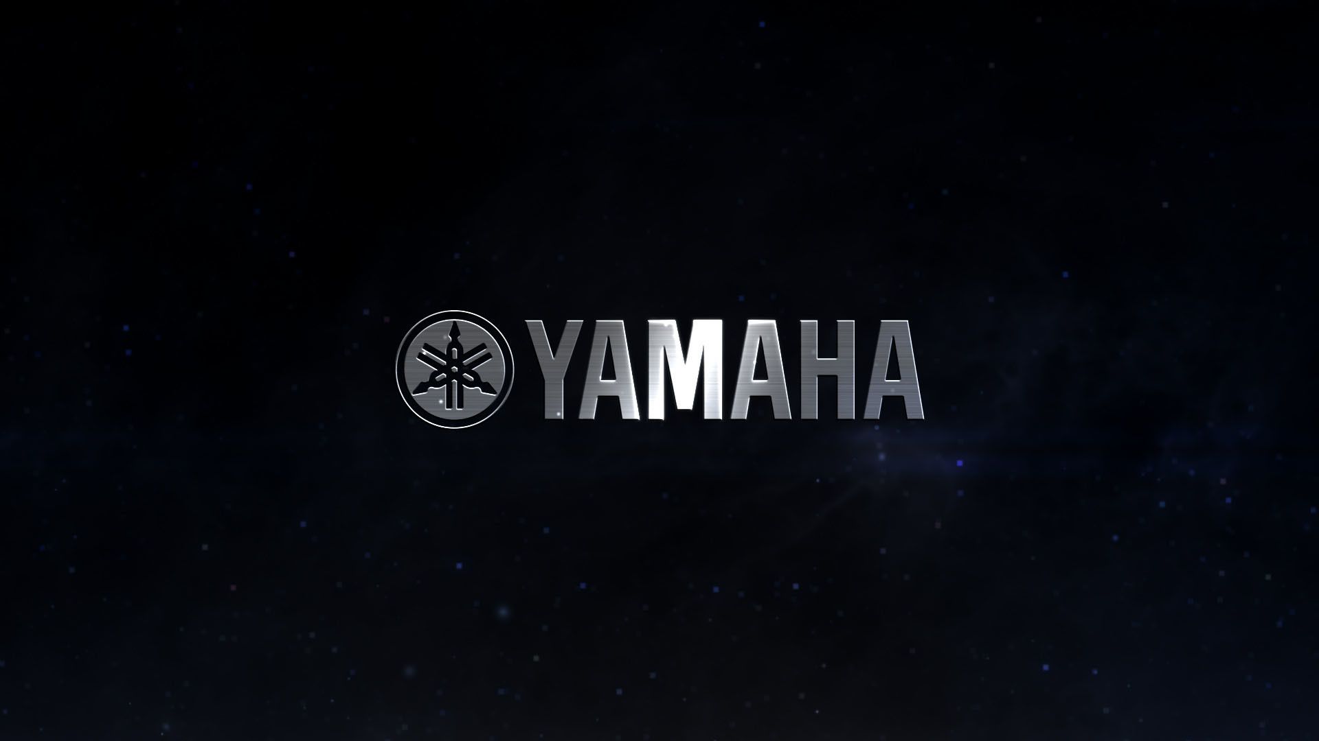 Logo Yamaha su nero, 1920x1080 Full HD, Monitor Gaming