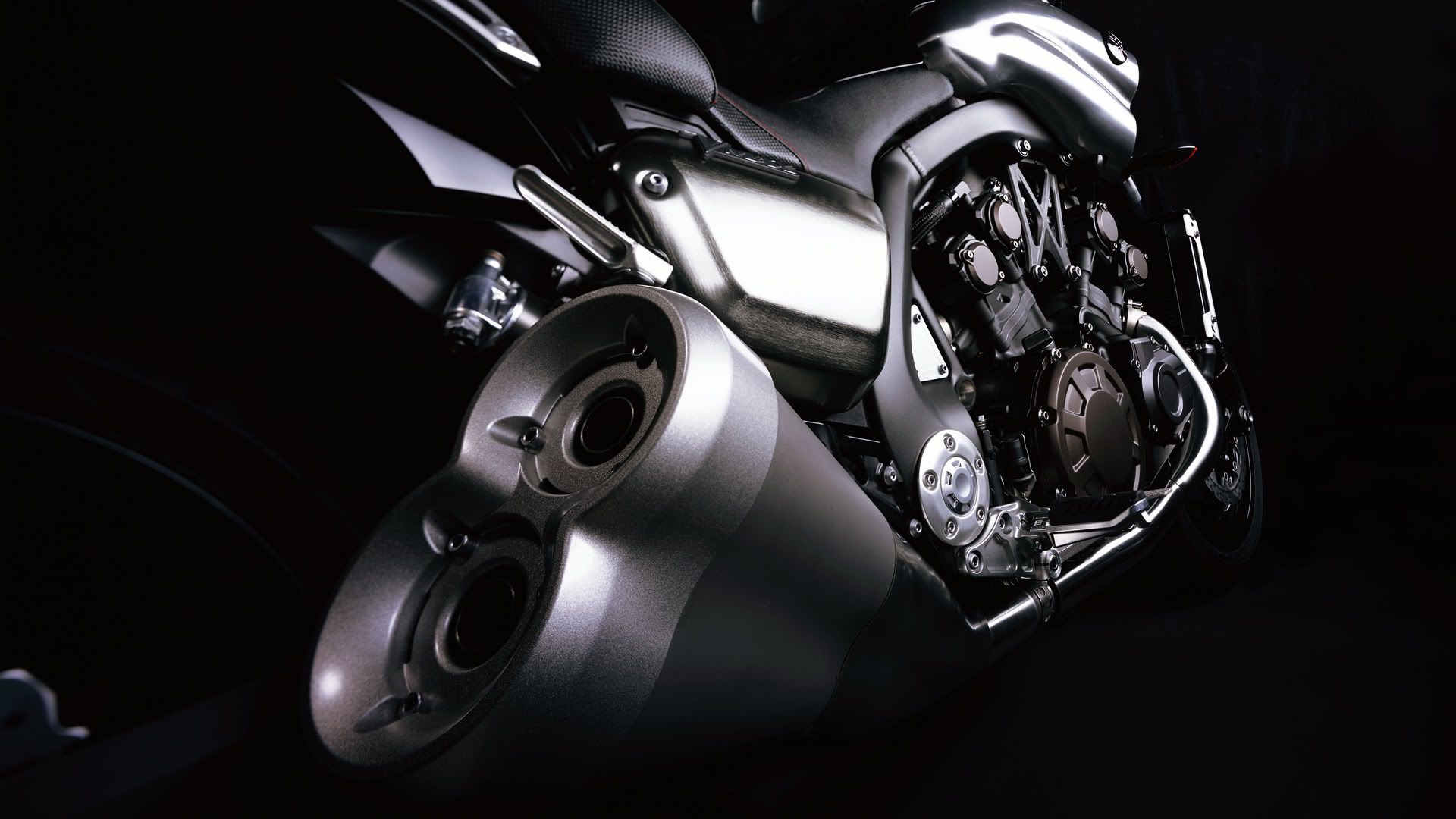 Motore e scarico Yamaha Vmax, 1920x1080 Full HD 1080p, PC Desktop
