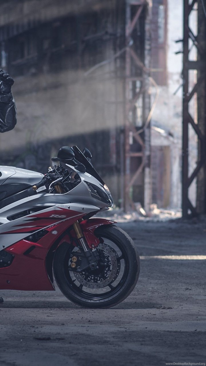 Moto sportiva Yamaha R6, 720x1280 Full HD Verticale, iPhone