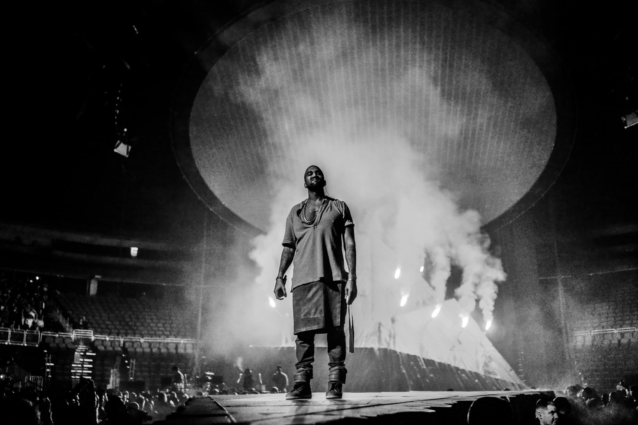 Kanye West sul palco, Yeezus, rapper, 2048x1365 alta risoluzione, Desktop
