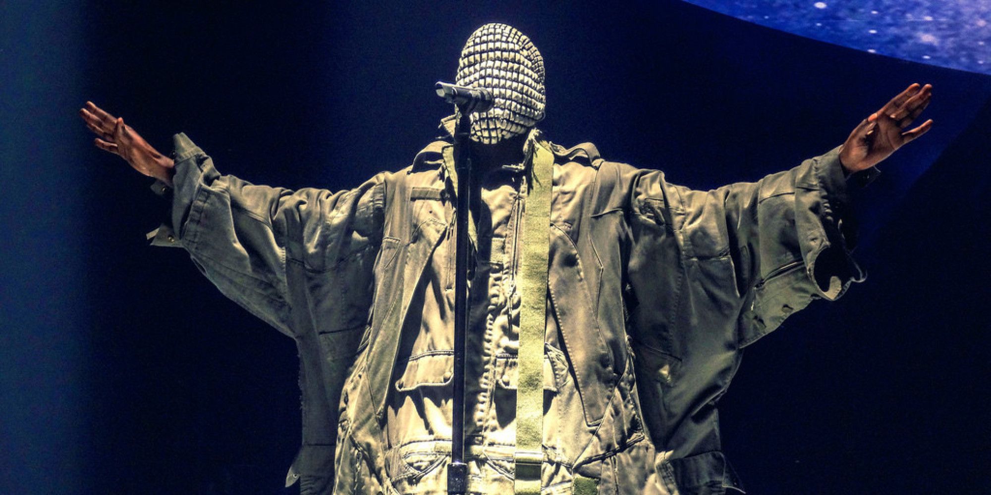 Kanye West maschera Yeezus, 2000x1000 alta risoluzione, PC