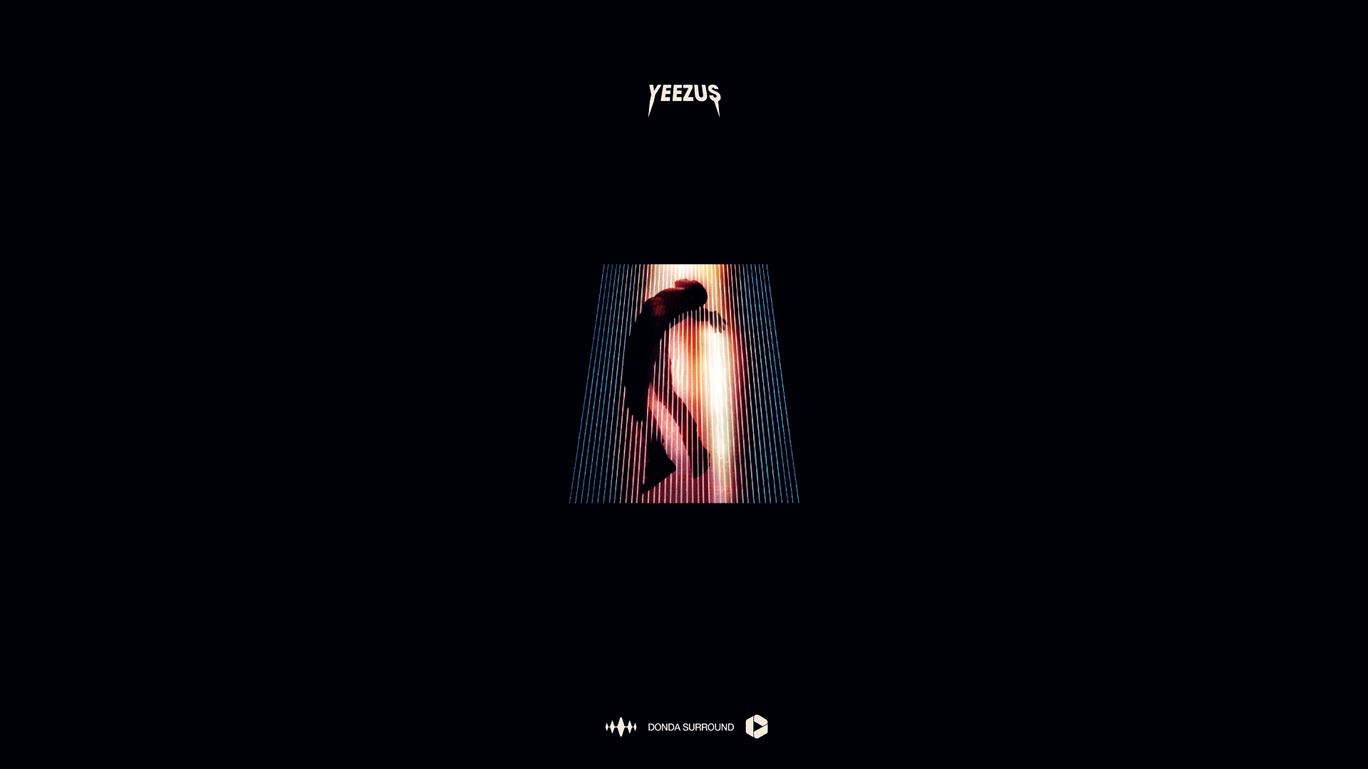 Kanye West Yeezus silhouette porta, 1920x1080 Full HD, Laptop