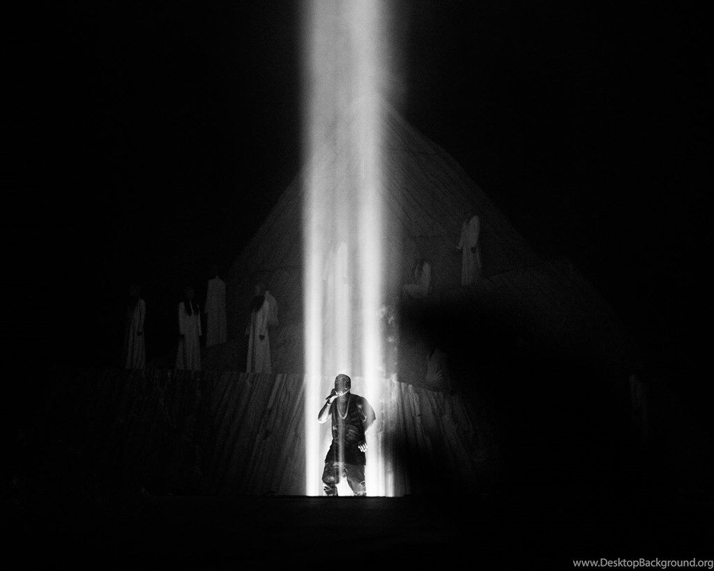 Silhouette con luce verticale, palco, 1024x819 HD, iMac