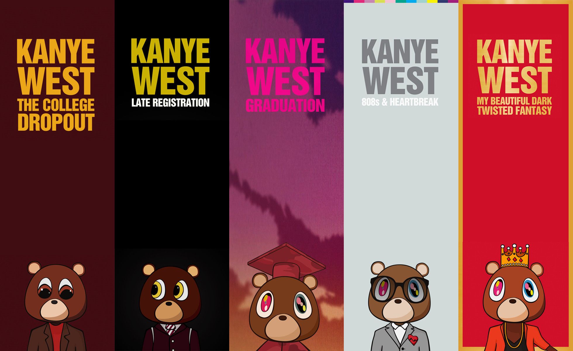Orsetti Kanye West album, 1600x900 900p, Desktop