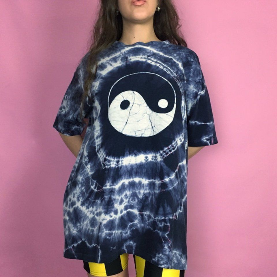 Yin Yang arcobaleno tie dye, 880x920 Full HD Verticale, Realme