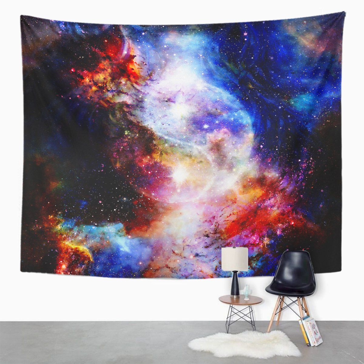 Arazzo galassia colorata cosmica, 1200x1200 HD, Laptop