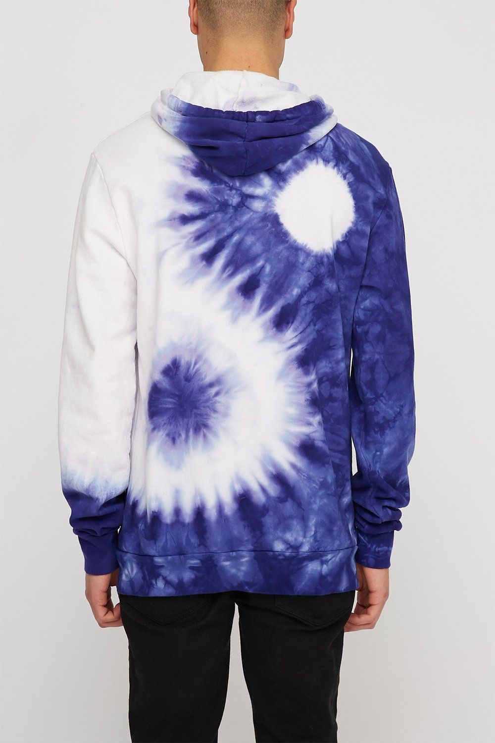 Felpa tie dye yin yang blu, 1000x1500 Verticale, Mobile