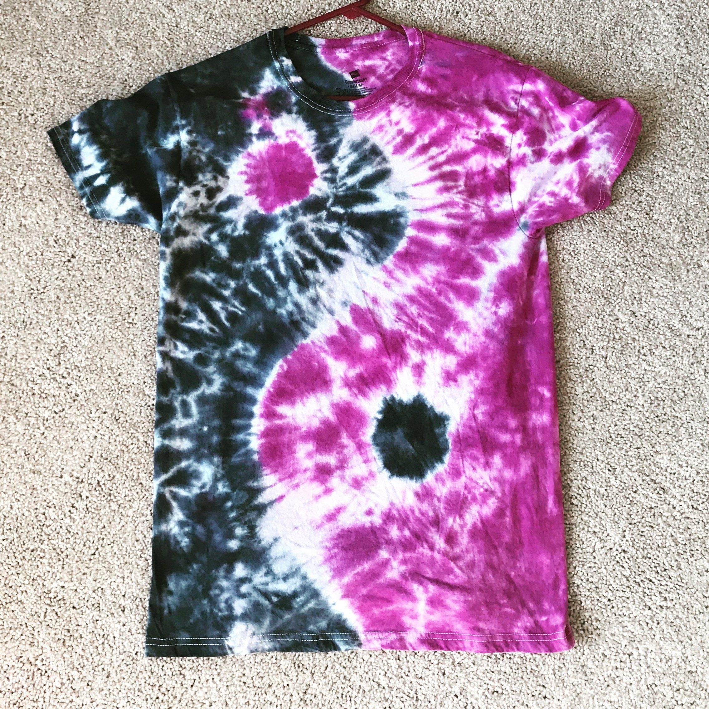 Batik tie dye viola verde, 1093x1500 Verticale, Mobile