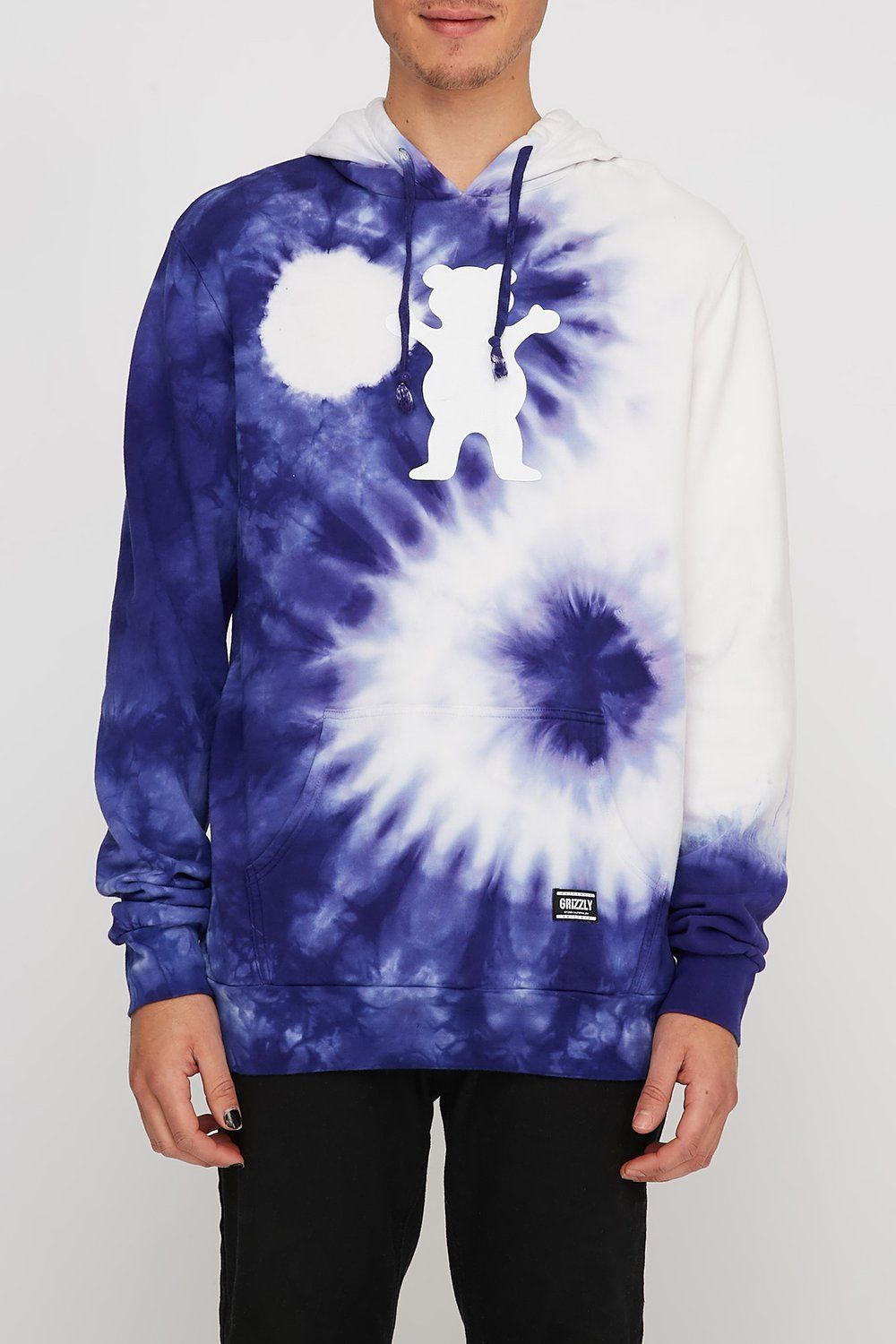 Felpa Grizzly tie dye viola, 1000x1500 Full HD Verticale, Smartphone