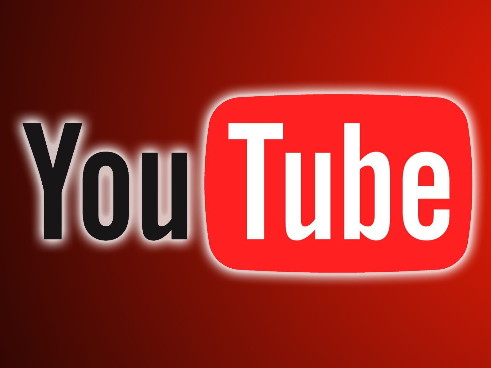 Logo YouTube su rosso, 1920x1080 1080p, PC Desktop