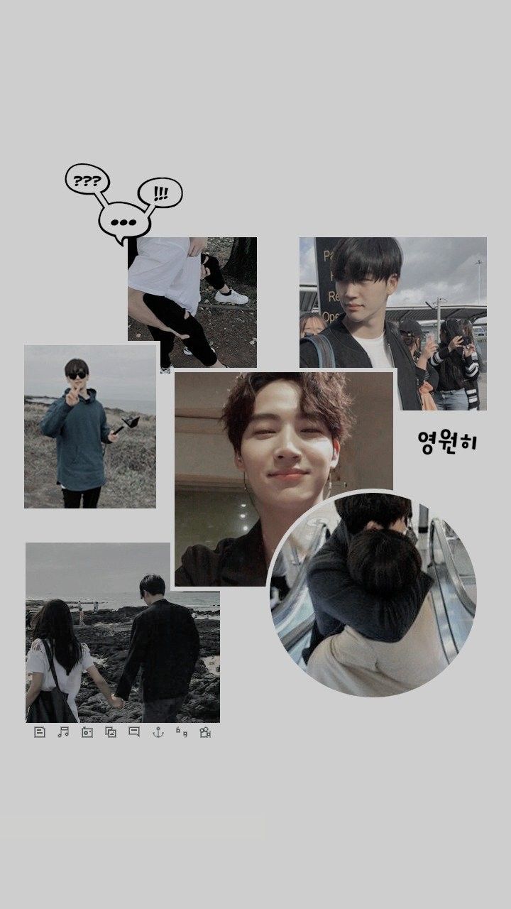 Collage foto idol coreano, 720x1280 Verticale, Telefono