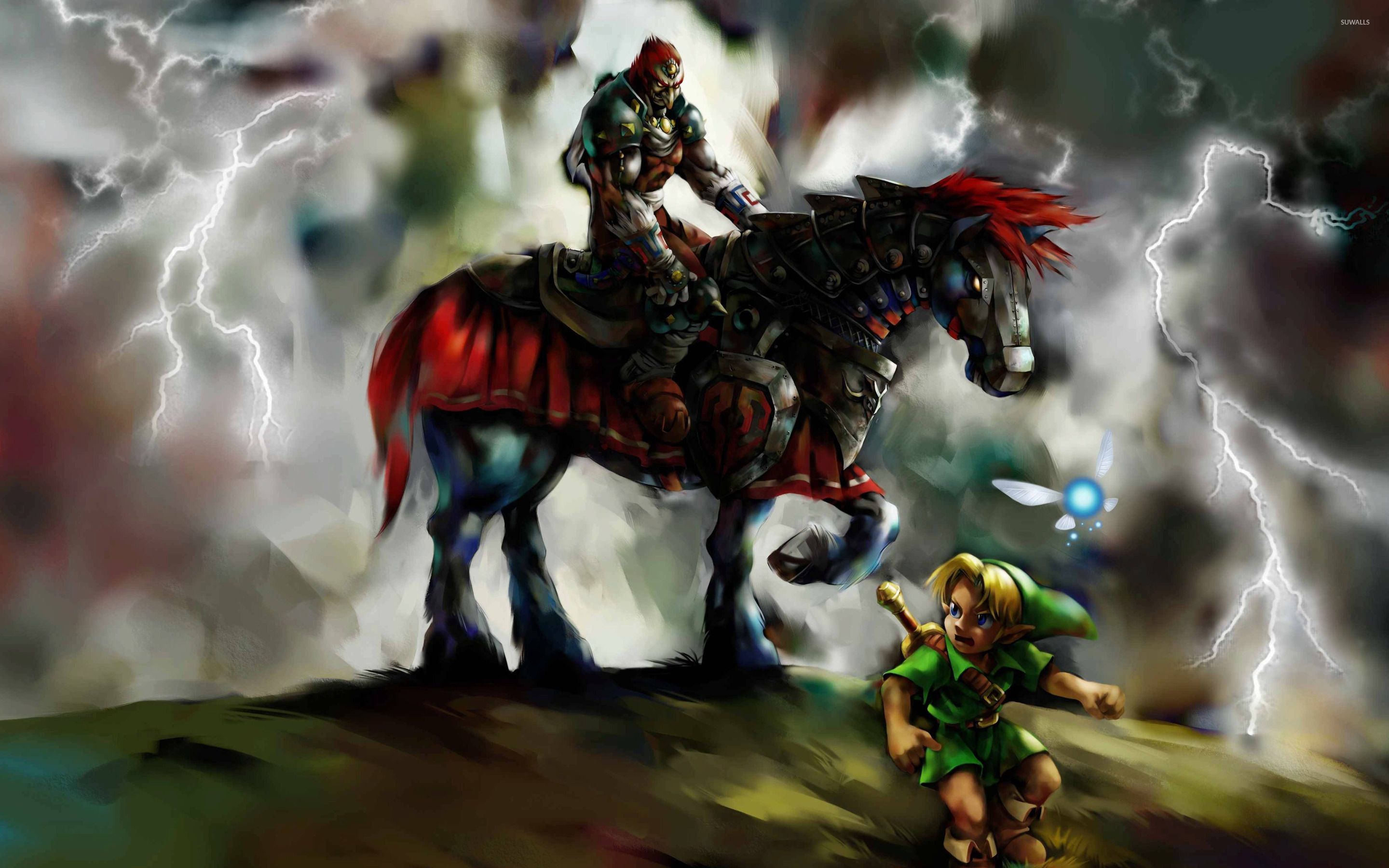 Ganondorf a cavallo, Link, 2880x1800 WQXGA, MacBook Pro