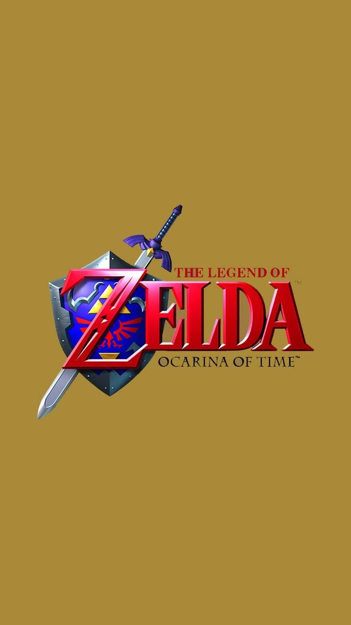 Logo Zelda Ocarina of Time, 720x1280 Full HD Verticale, iPhone