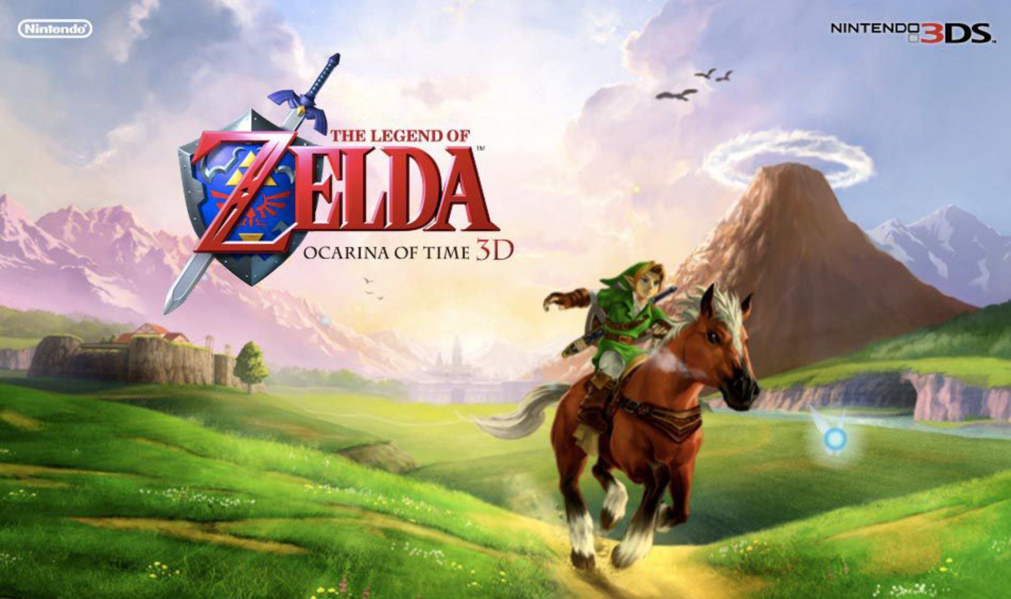 Link a cavallo Zelda Ocarina, Nintendo, 2000x1186 2K, Desktop
