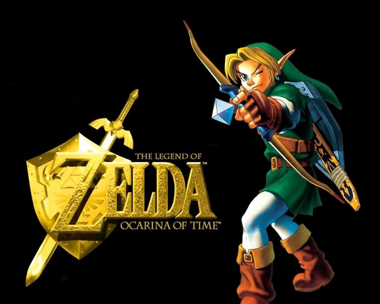 Link, Zelda Ocarina of Time, 1280x1024 720p, MacBook Air