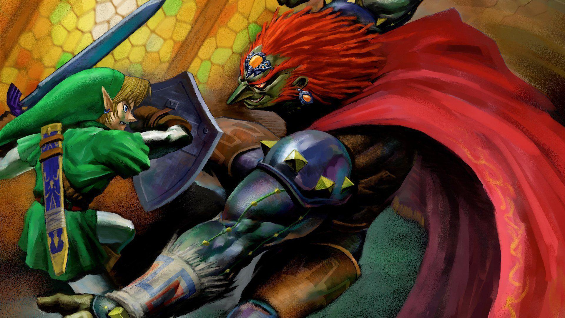 Link e Ganondorf, Zelda, 1920x1080 Full HD 1080p, Desktop
