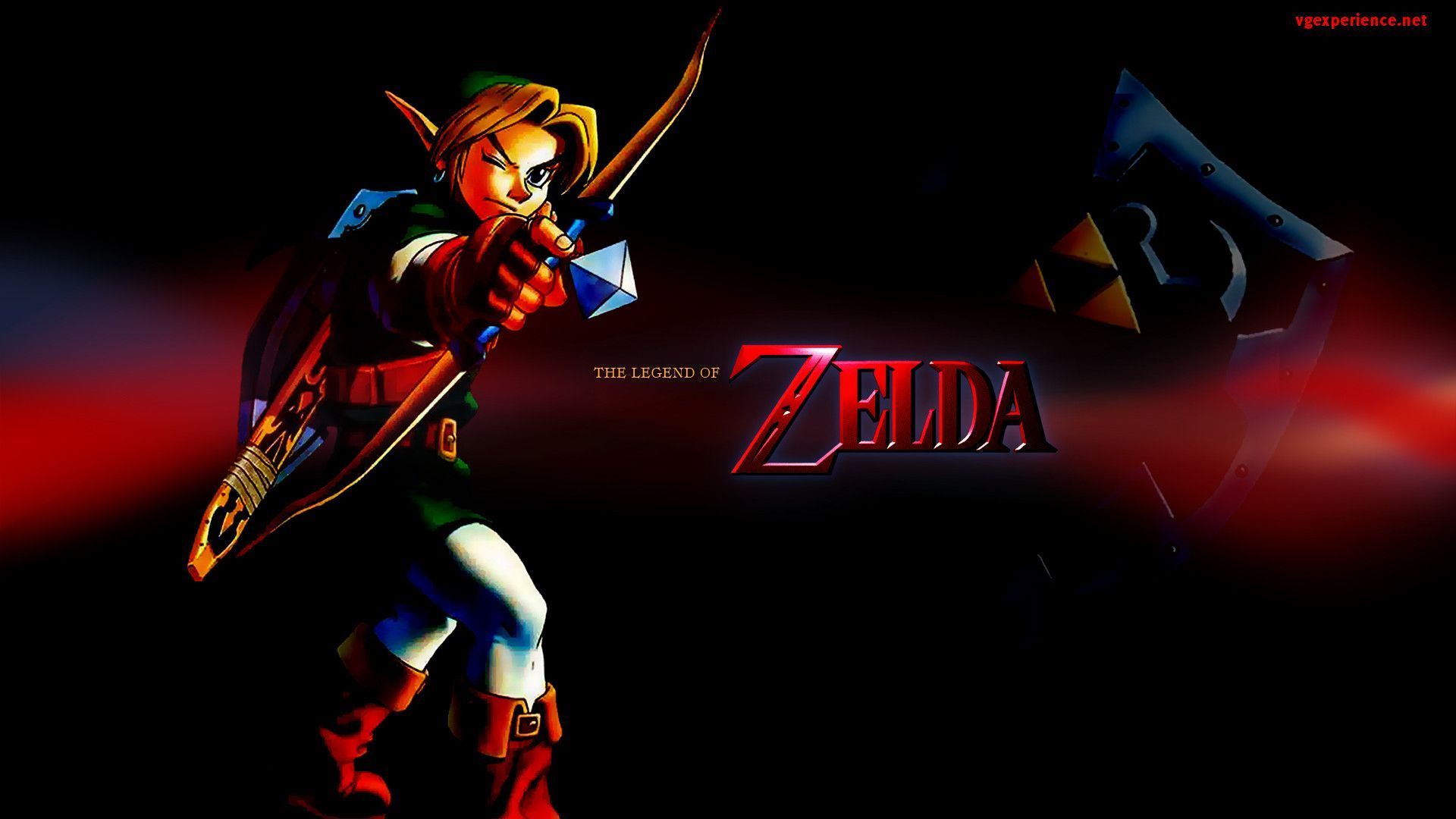 Link con arco, Zelda Ocarina of Time, 1920x1080 1080p, Laptop