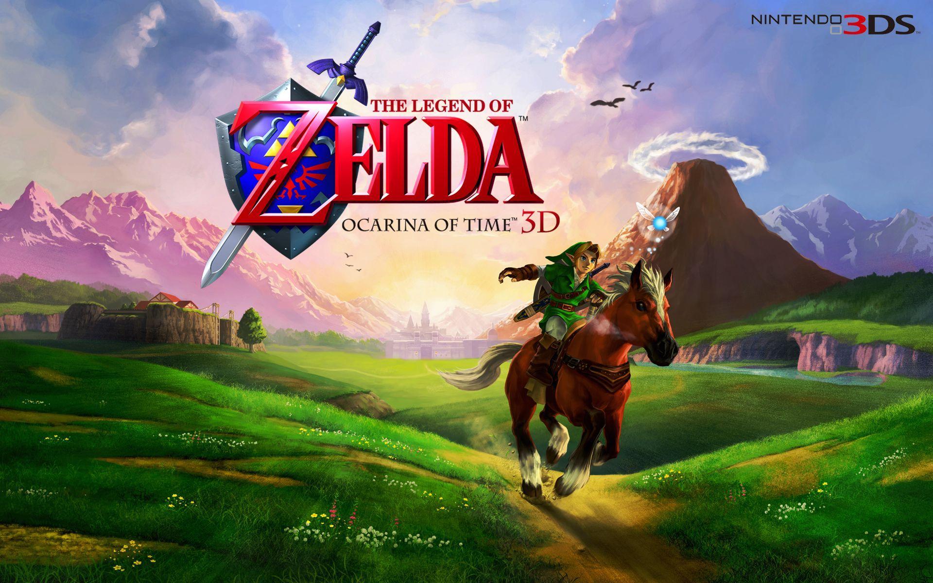 Zelda Ocarina of Time Link cavallo, Nintendo, 1920x1200 WUXGA, Laptop