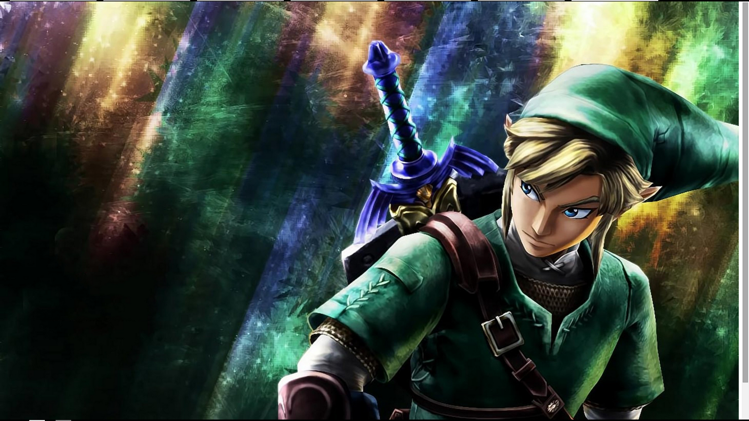 Link con spada, Zelda, 1536x864 HD, Desktop