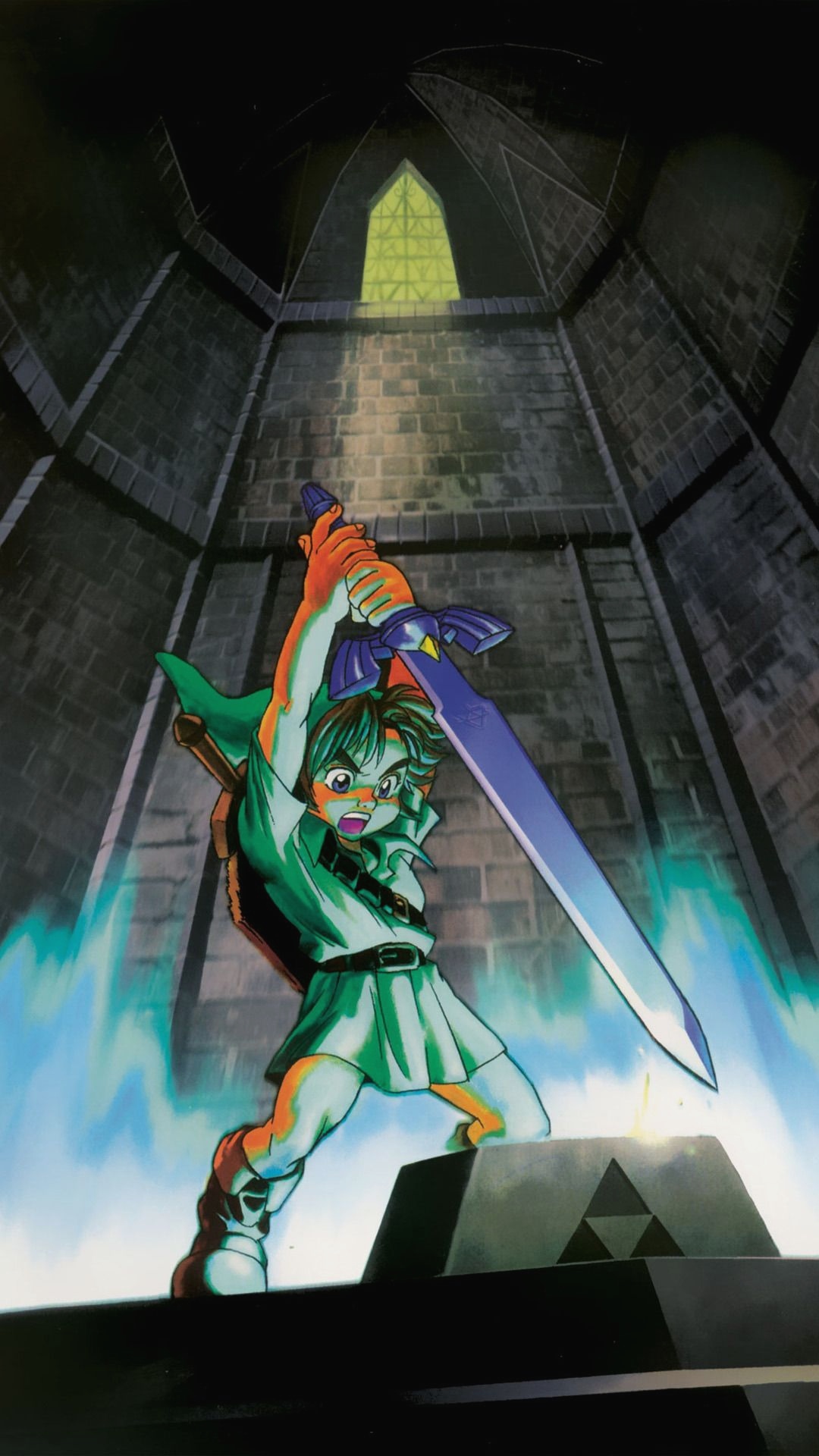 Link con spada Master Sword, 1080x1920 Full HD Verticale, Smartphone