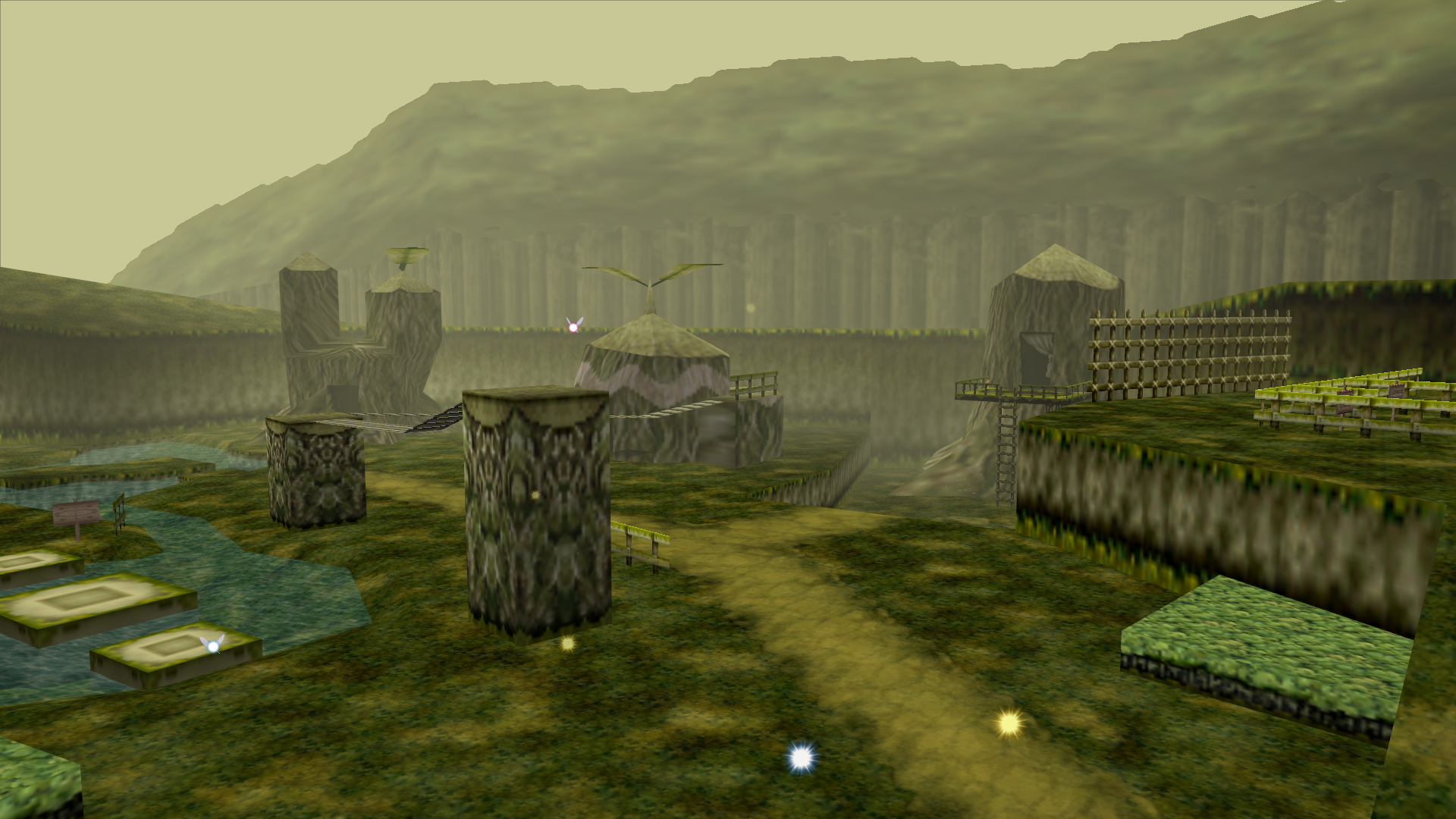 Kokiri Forest, Zelda Ocarina of Time, 1920x1080 1080p, PC
