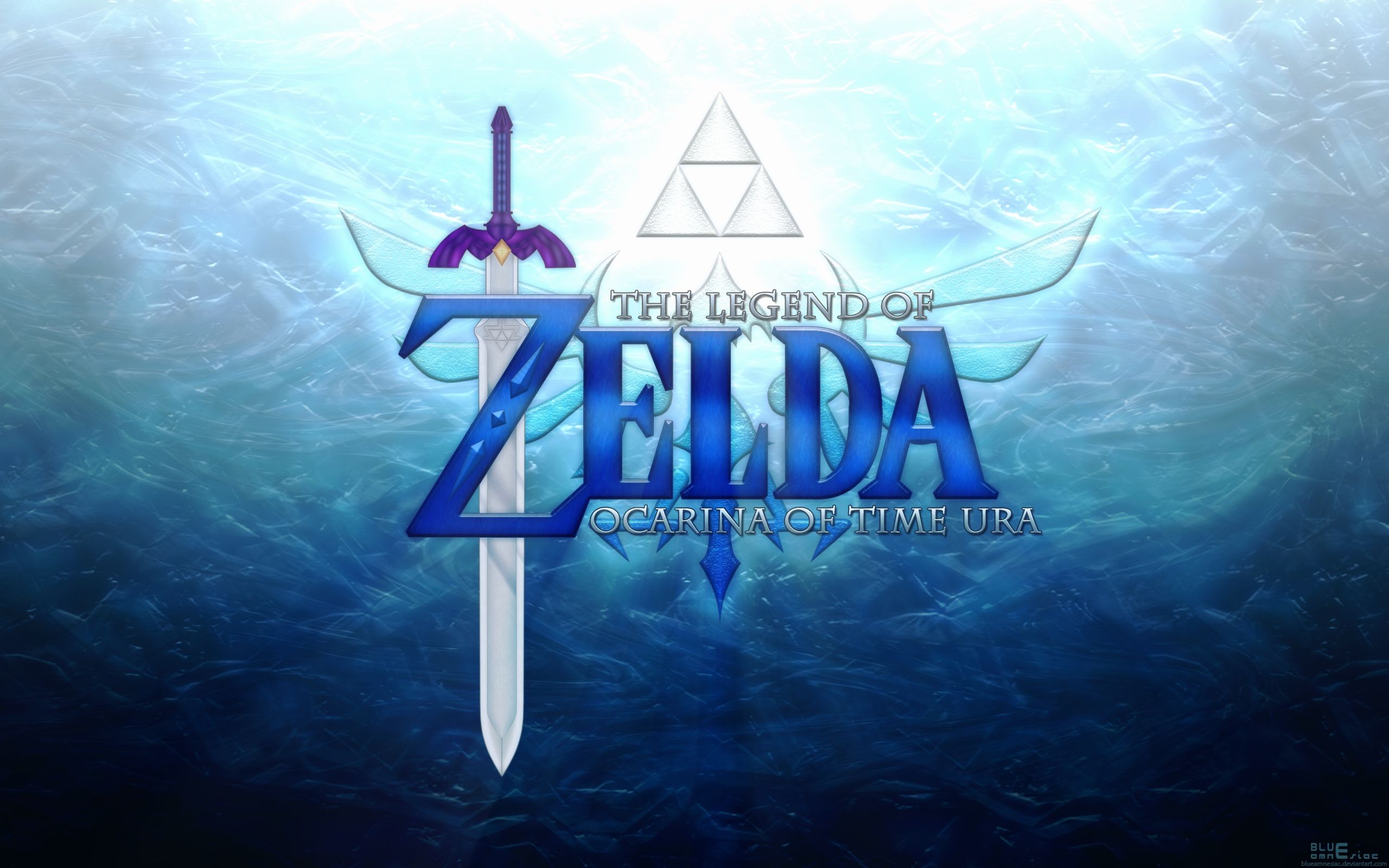 Logo Zelda Ocarina of Time, 2560x1600 2K, Laptop