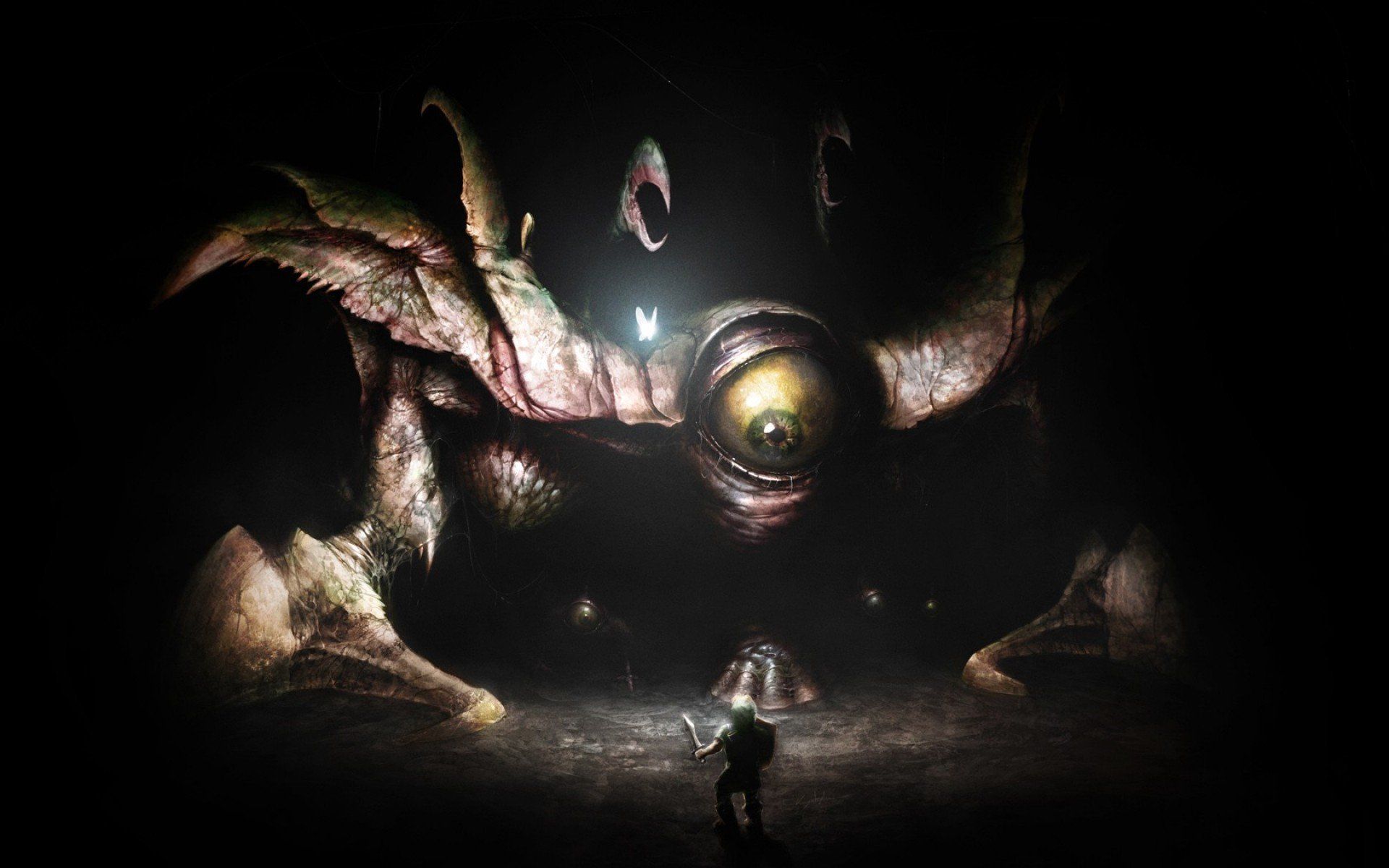 Link contro boss occhio gigante, 1920x1200 Full HD+ WUXGA, iMac