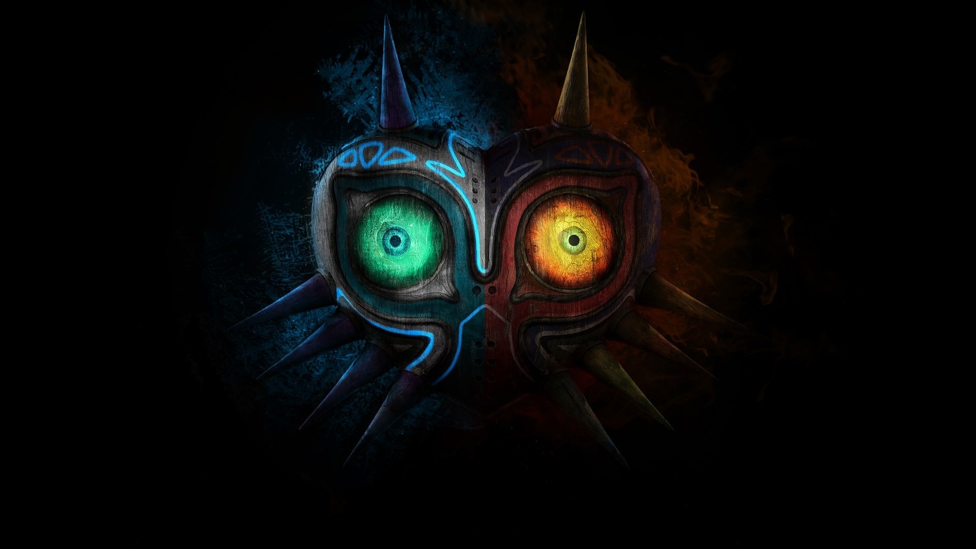 Maschera di Majora, Zelda, 1920x1080 1080p, PC