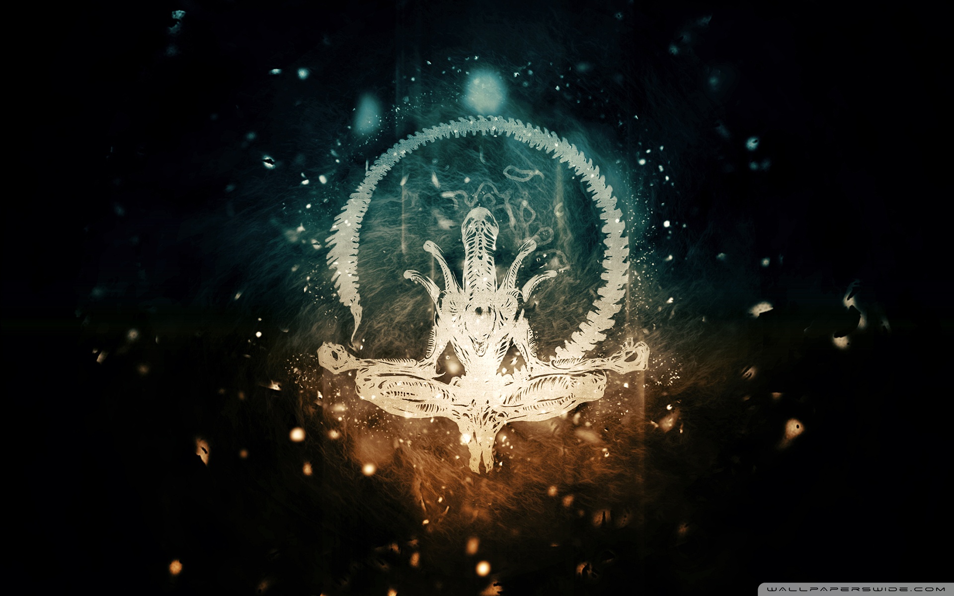 Figura meditazione luminosa astratta, 1920x1200 Full HD+ WUXGA, Laptop