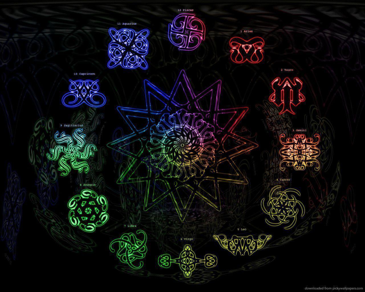 Segno zodiacale Pesci fantasy, 768x1024 Verticale, iPhone Plus