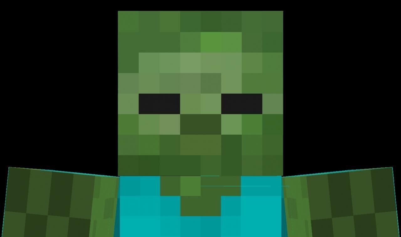 Zombie di Minecraft, 1920x1080 Full HD, Desktop