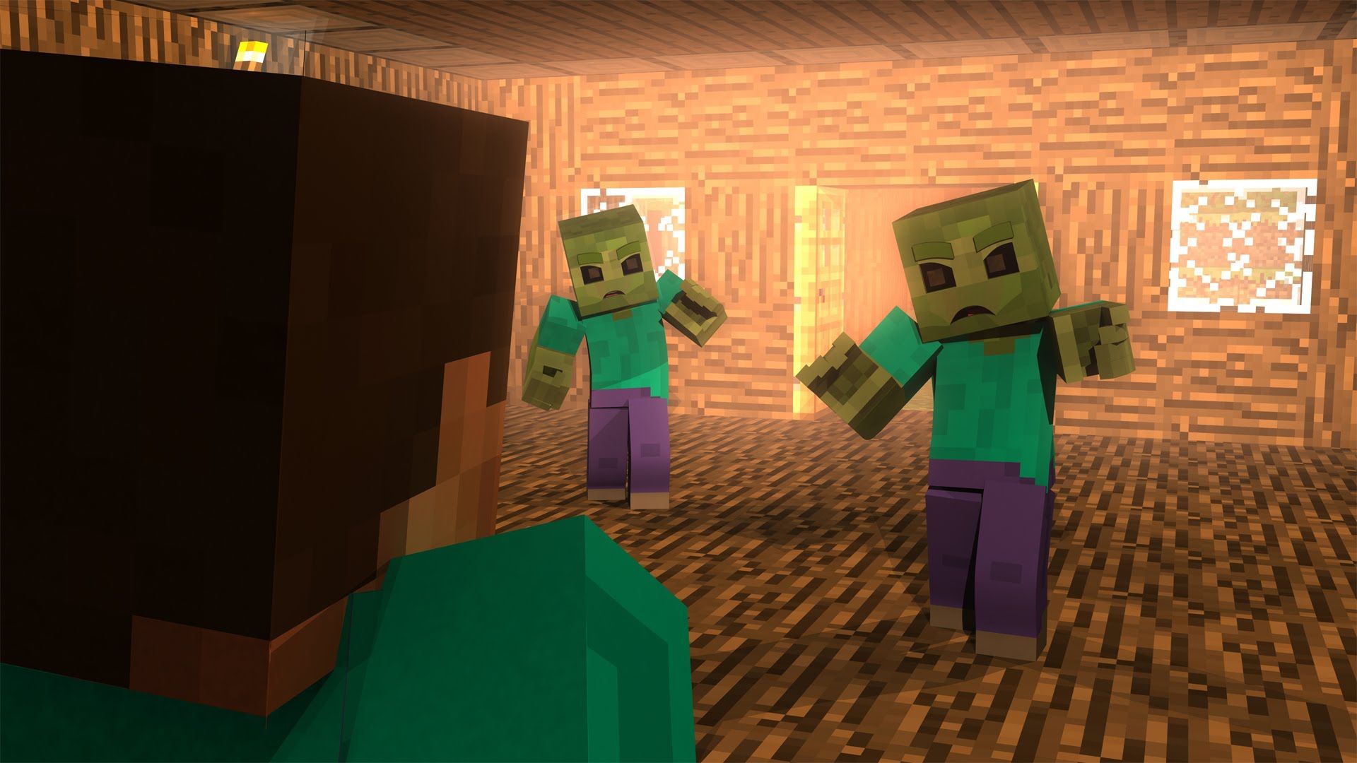 Blocco terra erba Minecraft, 1920x1080 Full HD 1080p, Laptop
