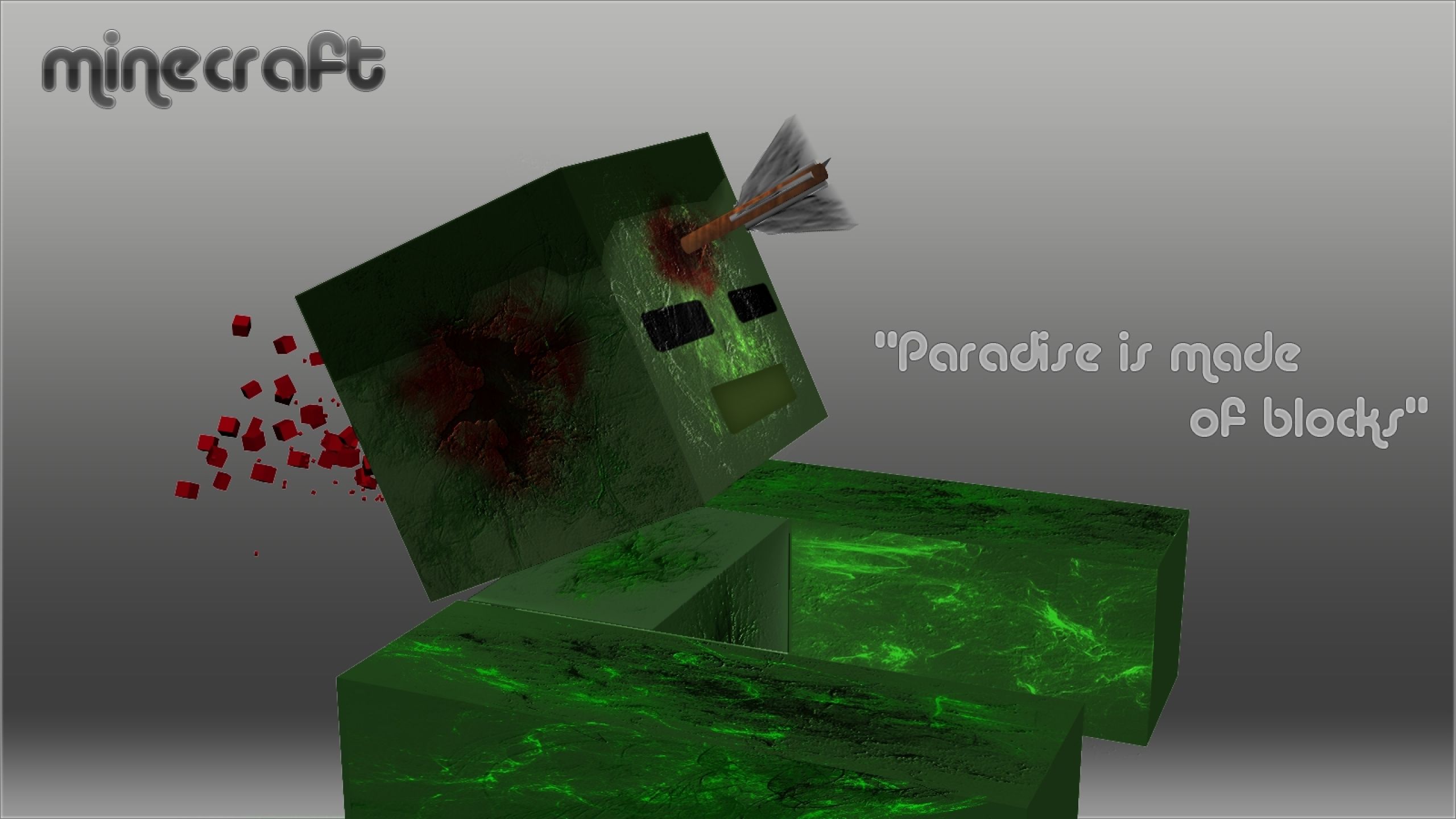 Zombie, Creeper e Skeleton Minecraft, 1244x700 HD, PC