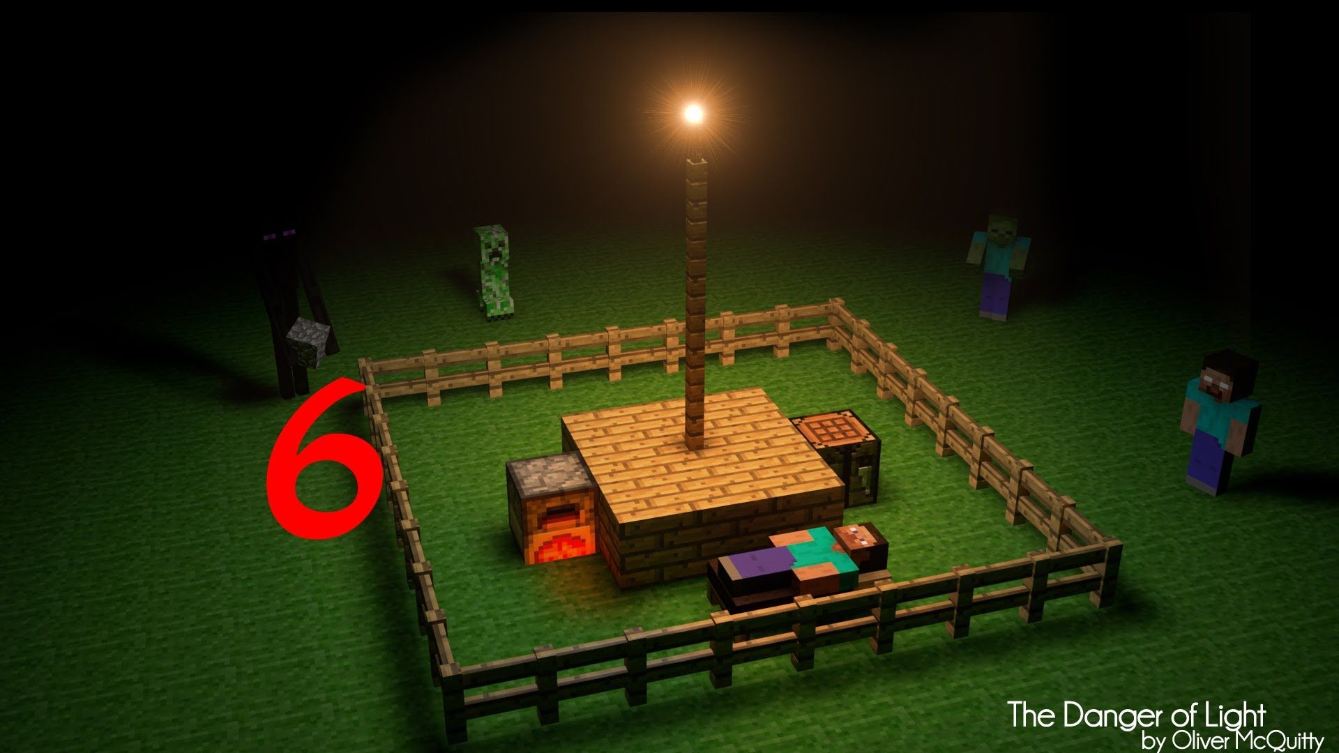 Gatti stile Minecraft su piattaforma, 1920x1080 Full HD, PC Desktop