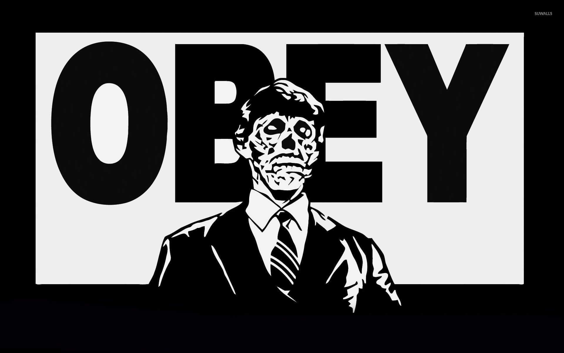 Obey teschio uomo bianco nero, 1920x1200 Full HD+ WUXGA, iMac