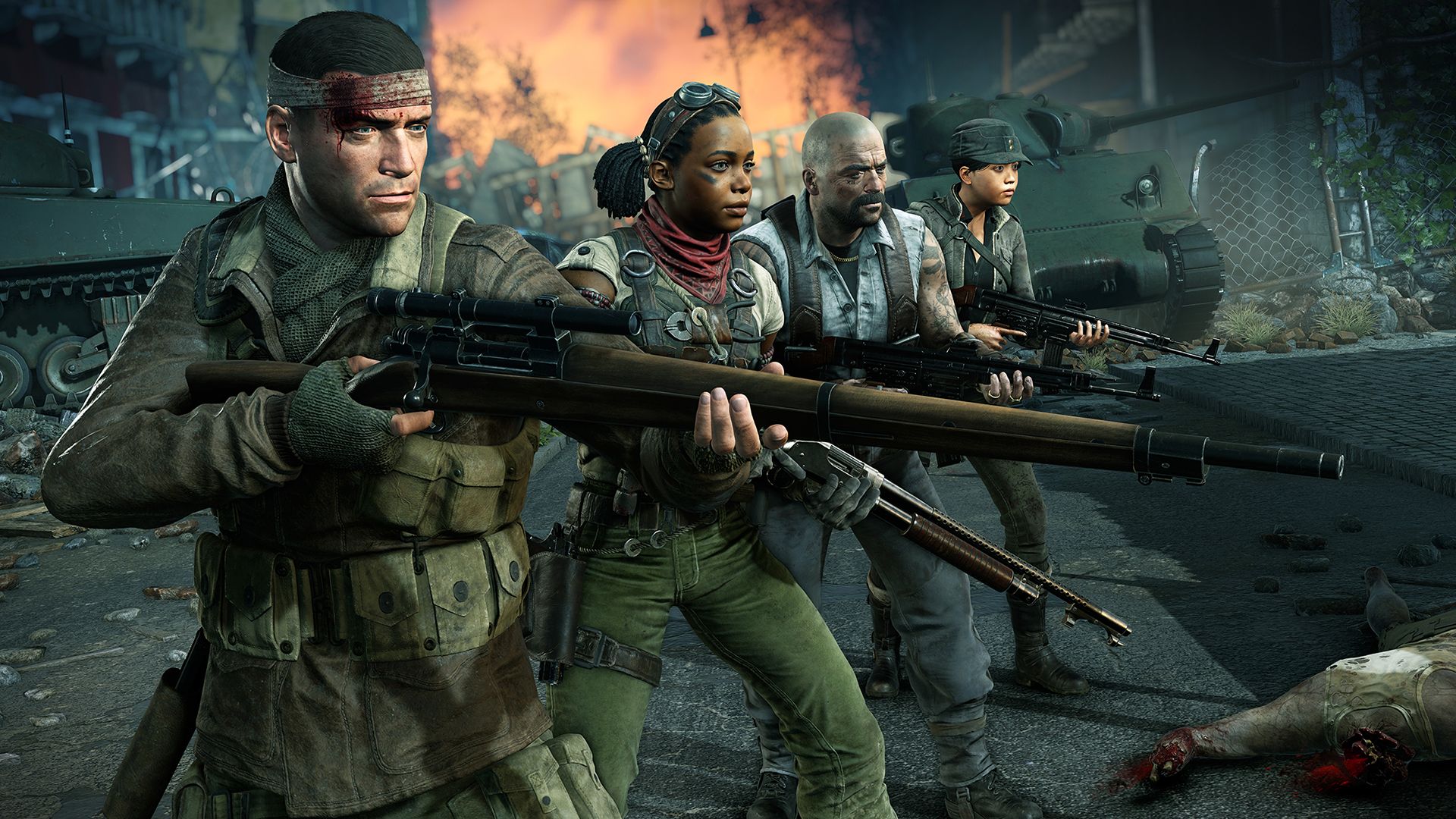 Zombie Army 4: Dead War, 1920x1080 Full HD, PC Desktop