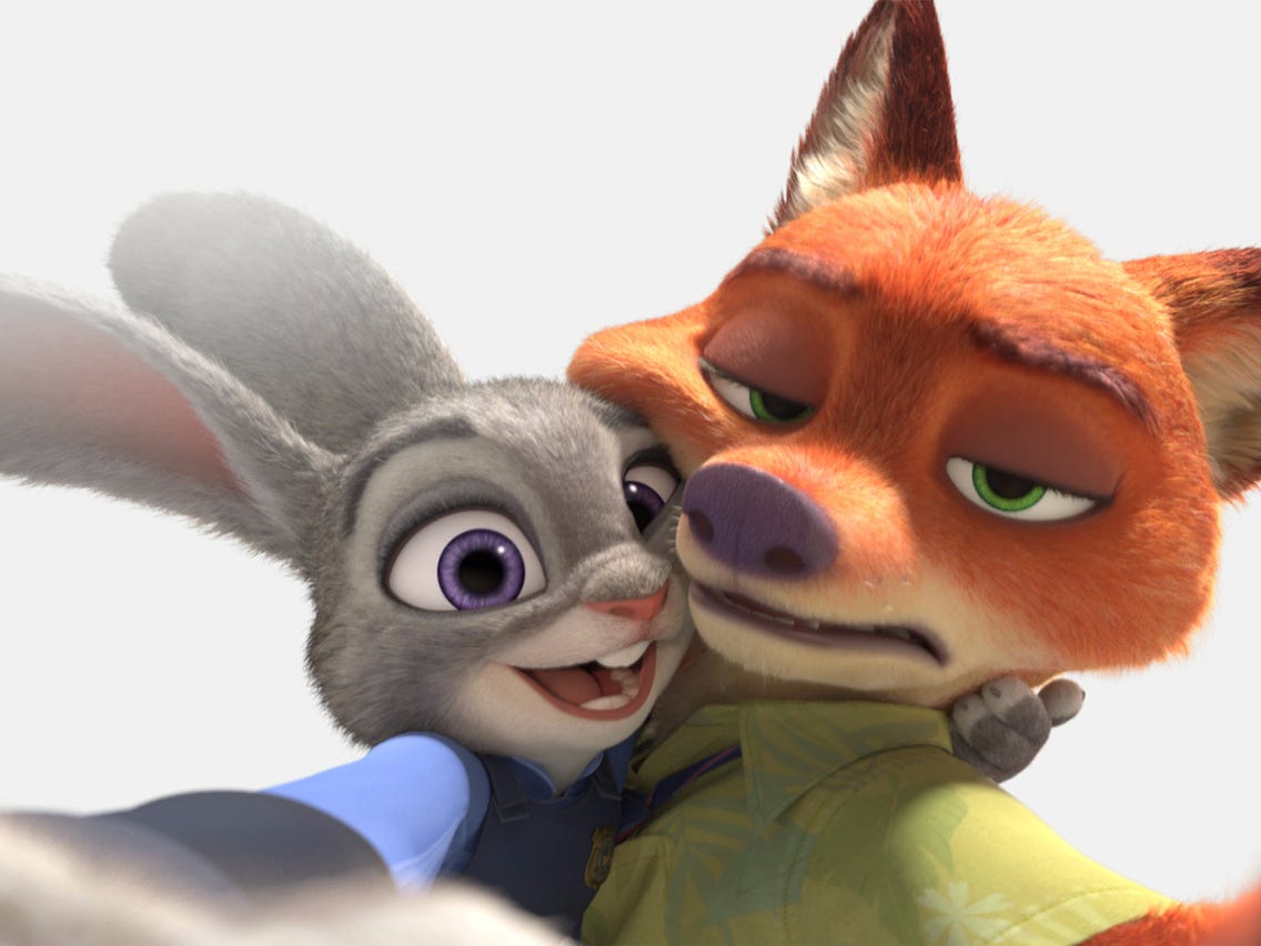 Judy e Nick, Zootopia, 1136x852 HD, Desktop