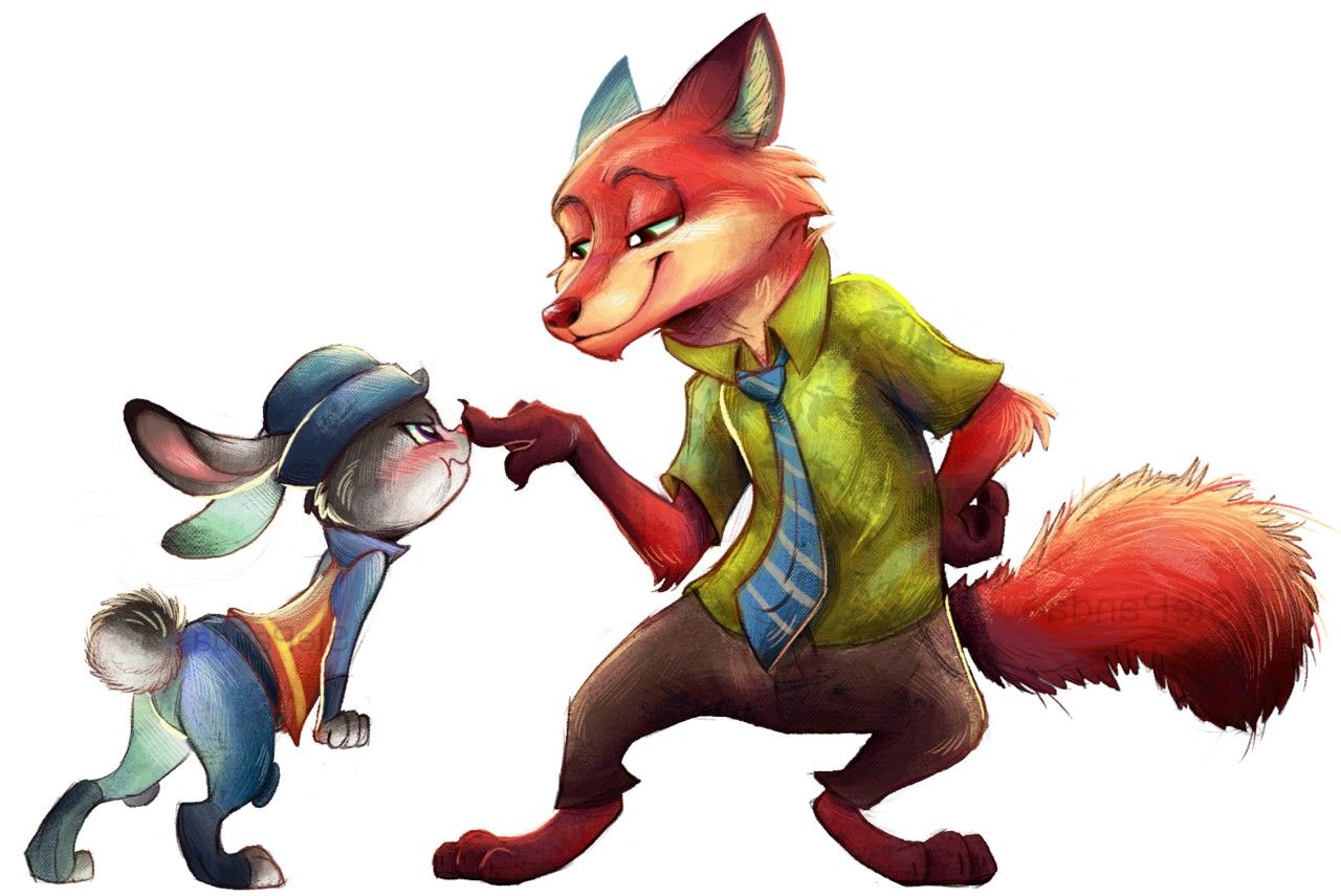 Nick e Judy Zootopia, 1280x855 720p, PC